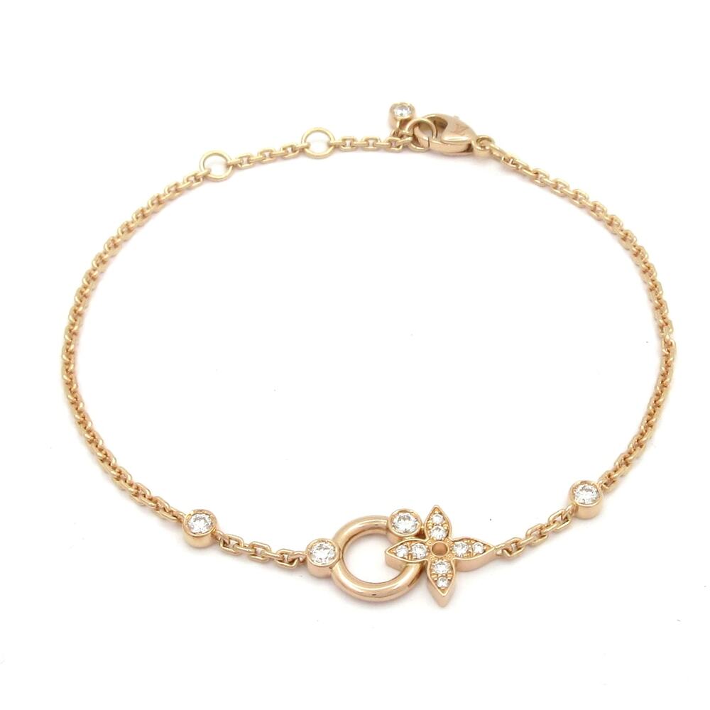 Louis Vuitton Bracelet Idyl Blossom Bracelet QA5077 18K Rose Gold Diamond